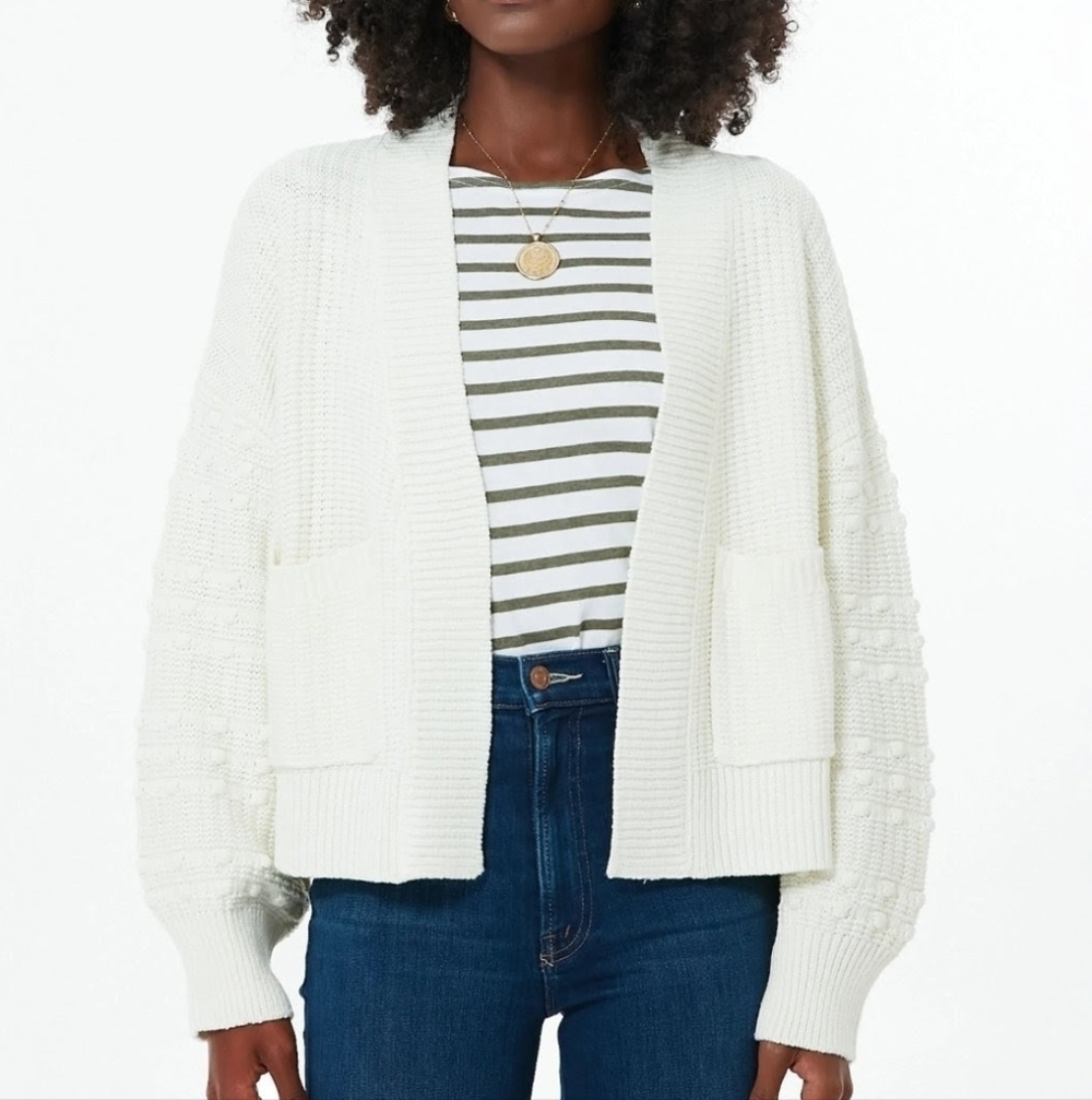 Pomander Place Cream Knit Cardigan